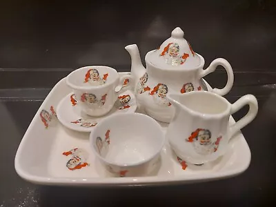 Buy Father Christmas  Miniature Tea Set Bone China Made In England • 17£