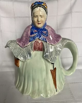 Buy Vintage Tony Wood Staffordshire Pottery Little Old Lady Tea Pot • 10£