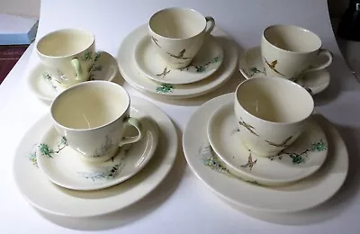 Buy Royal Doulton Tea Ware -The Coppice Pattern - Pheasants & Trees Circa 1940's 50s • 28.50£