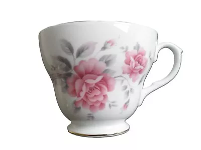 Buy Vintage Duchess Bone China Tea Cup Pink Rose 1960's / 70's • 3.95£