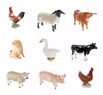 Buy John Beswick Farm Animals Hand Painted Ceramic Figurines - Choose Your Design • 7.50£