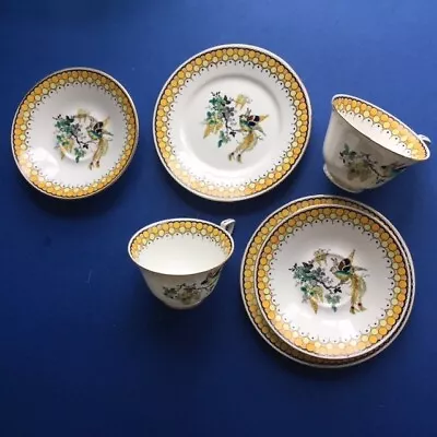 Buy Vintage Adderley Bone China Tea Cups Saucers Plates  Stella Harrods Exclusive • 28.99£