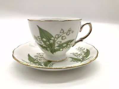 Buy Royal Vale Lily Of The Valley Pattern 7767 Bone China Cup & Saucer Made England • 17.66£