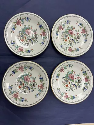 Buy 4 X Aynsley Pembroke Antique Bone China Saucers Plates X Four 15.5CM • 2.49£