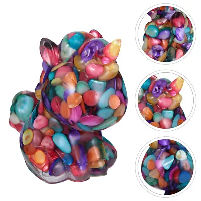 Buy  Animal Sculpture Statue Statues For Home Decor Crystal Gravel Ornaments Manual • 11.18£