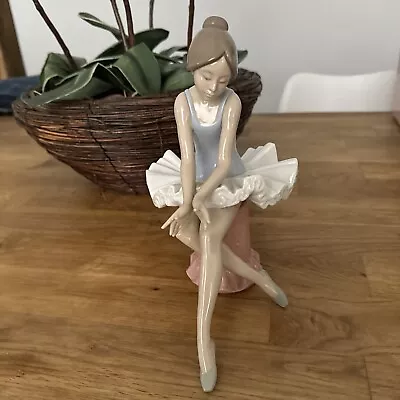 Buy A Perfect Lladro Nao Hand Made Figure Ballerina Posed Sitting 1992 Rare #1179 • 54.99£