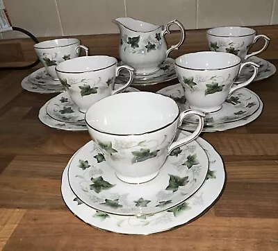 Buy Duchess 'IVY' Bone China Tea Set - Trios Tea - Cups - Saucers & Side Plates &jug • 14.99£