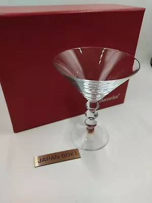 Buy Baccarat Vega Martini Glass Cocktail Glass Champagne Glasses No Box Clear • 177.38£