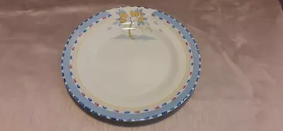 Buy Burleigh Ware : Plate (8 Inch) : Lemon Tree Pattern : Zenith Shape : Art Deco • 12.50£