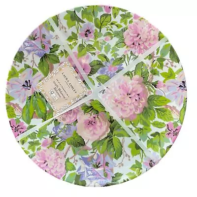 Buy LAURA ASHLEY 4pk Aveline Spring Floral Melamine 11  Dinner Plates NEW • 41£