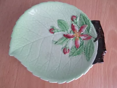 Buy Vintage Carlton Ware Leaf Shaped Flower Ceramic Trinket Dish • 6£