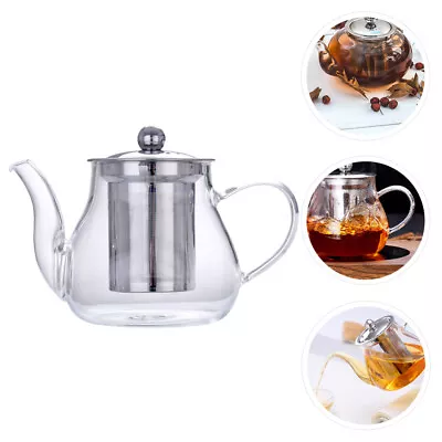 Buy  Household Glass Teapot Chinese Clear Kettle Turkish Filter Stove • 13.98£