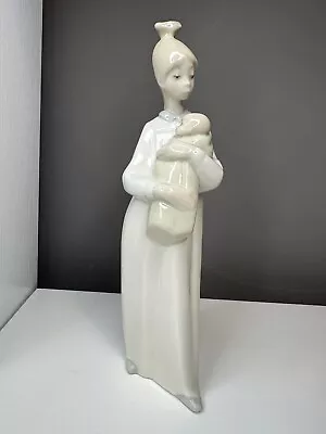 Buy Made In Spain Porcelain Mother And Baby Figurine Lladro Style • 6.50£