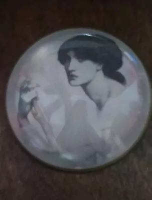 Buy Rare Art Portret Daydream Dante Gabriel Rossetti Print Oval Glass • 58£