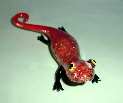 Buy Art Glass Lizard Figurine / Ornament Murano?  ( 11.5 Cm 3.5  Long ) • 10£