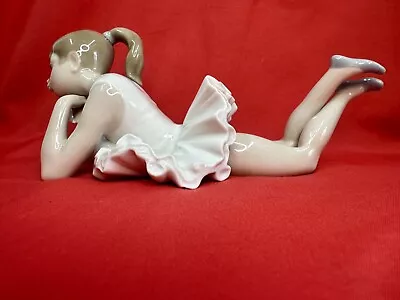 Buy NAO By LLADRO 0149 PENSIVE BALLERINA VINTAGE FIGURINE - EXCELLENT • 15£