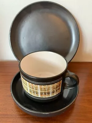 Buy Ambleside Pottery Cup & Saucer Trio George Cook Studio Pottery Retro • 11.99£