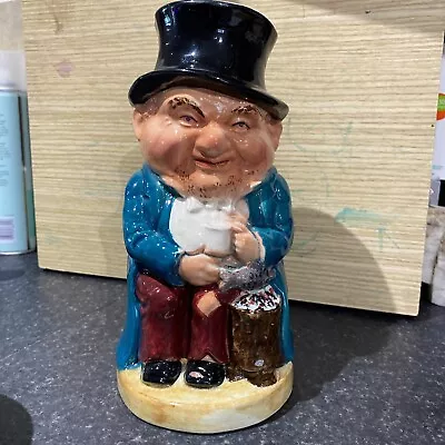 Buy Burlington Ware Large Toby Jug Watchman  'Erbert 'Appyday 23 Cm- Vintage • 12£