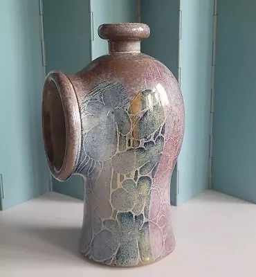 Buy Vintage Salt Pig Diana Worthy Crich Studio Pottery Stoneware Oxidised Glaze • 75£