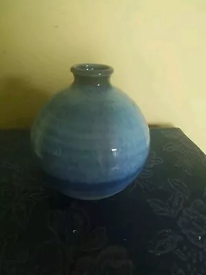 Buy Meadows Edinburgh Scottish Pottery Vase By Paul Tebble 1988 • 12.99£
