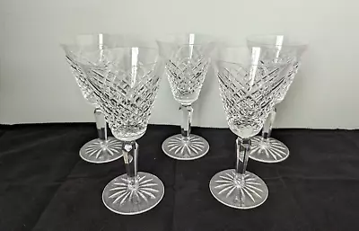 Buy 5 Waterford Crystal Templemore Claret Wine Glasses 6 1/4  16cm • 55£