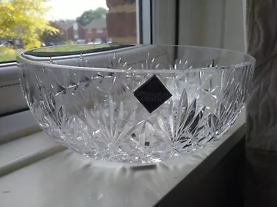 Buy Edinburgh Crystal Cut Glass 20cm Fruit Bowl Displayed Only • 26£