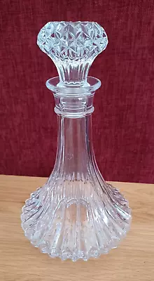 Buy Vintage Cut Glass Ships Decanter In Great Condition - Sizes Shown In Photos • 4£