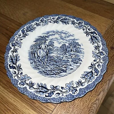 Buy Myotts Country Life Staffordshire Ware Plate Ironstone Side Plate Blue & White • 0.99£