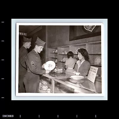 Buy Old Vintage Photo ARMY MEN ASIAN WOMEN NORITAKE CHINAWARE • 55.92£
