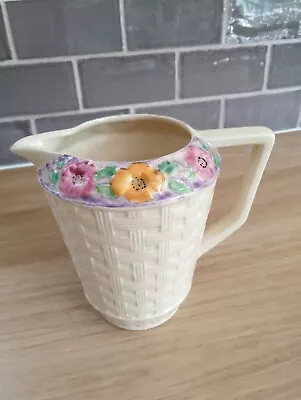 Buy  Beautiful Vintage. Arthur Wood Basket Weave Ceramic Jug. Used. Good. • 15.99£