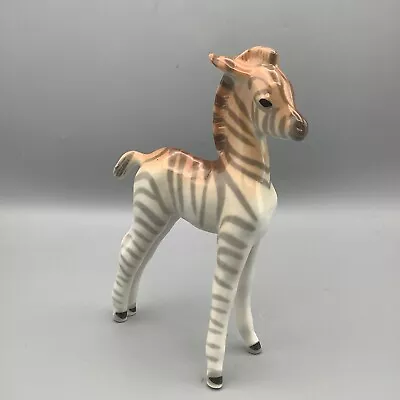 Buy Lomonosov USSR Porcelain 17cm Tall Figurine, Animal Standing Zebra  • 34£