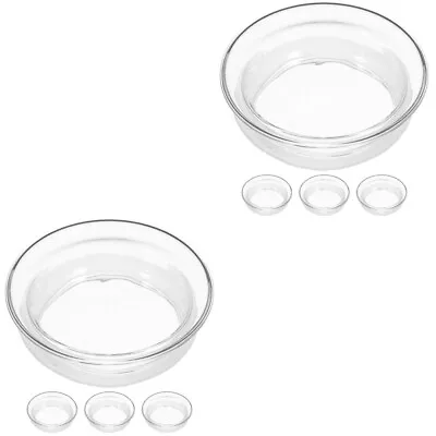 Buy 2 Pack Kettle Accessories Glass Cold Water Jug Pitcher Lid Cover • 20.98£