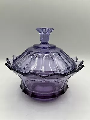 Buy Vintage Purple Fenton Candy Dish With Lid Unmarked • 41.94£