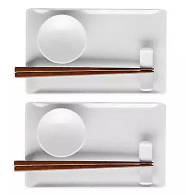 Buy Rosenthal Loft White Sushi Set Porcelain Made In Germany Brand New • 102.42£