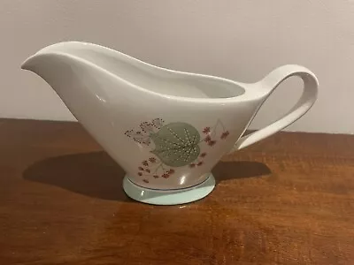 Buy Burgess & Leigh Burleigh Ware Edinburgh Gravy Boat  Sauce Jug Rose Pattern • 11.99£