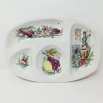 Buy Beswick Mid Century Snack Dish Serving Plate Bowl Thanksgiving Food Tray 1568 • 14£