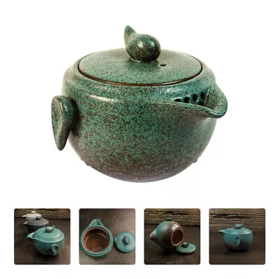 Buy  Mini Porcelain Teapot Afternoon Retro Decor Side Grip Stoneware • 15.99£