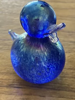 Buy Heron Art Glass Blue Duck - 7 Cm - Hand Made In Cumbria, UK. No Box Or Label • 25£