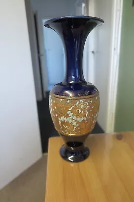 Buy MAGNIFICENT ANTIQUE ROYAL DOULTON  SLATERS STONEWARE  VASE 34cm TALL PLS READ • 24.99£