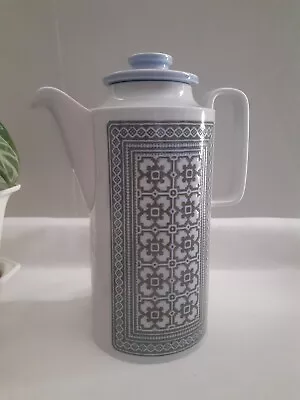 Buy Vintage Hornsea Pottery~ Blue  Tapestry  Coffee Pot  • 19.99£