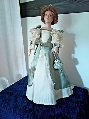 Buy Vintage Musical Doll  Marie Louise The Emperor Waltz Franklin Mint  • 15£