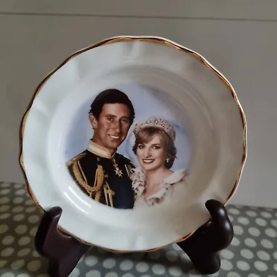 Buy Vintage Fenton China Co. Charles & Diana Wedding Commemorative Trinket Dish.... • 4.65£