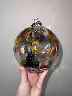 Buy Kitras Art Glass Ornament 6” Tree Of Life • 37.28£