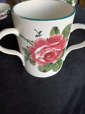 Buy Antique Wemyss 3 Handle Mug Vase - Cabbage Roses Hand Painted Scottish Pottery • 125£