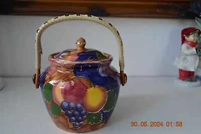 Buy Old Court Ware Biscuit Jar/barrel • 28£