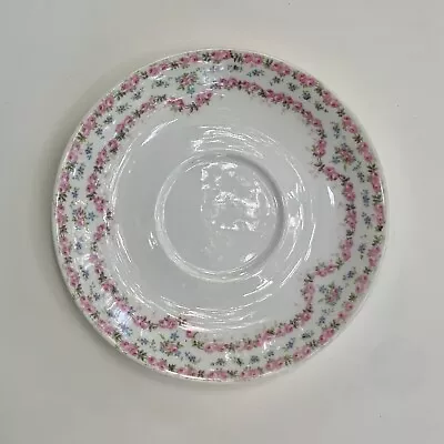 Buy Jean Pouyat Limoges France Porcelain Pink Roses Bread And Butter Plate 5.25” • 27.96£