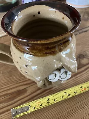 Buy Hw2 Vintage Pretty Ugly Pottery Studio Wales Handmade Ugly Face Mug Cup • 9.99£