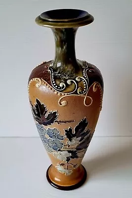 Buy Rare C1914 Royal Doulton & Slater Stoneware Vase • 39.95£