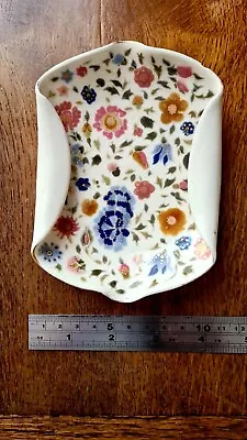 Buy Antique Zsolnay Pecs Floral Design Folded Plate 1878-1897 • 10£