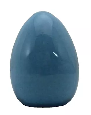 Buy New Mosser Glass Robin Blue Easter Egg Paperweight Figurine #180 • 41.93£
